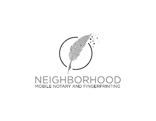 NEIGHBORHOOD MOBILE NOTARY AND FINGERPRINTING logo