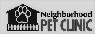 NEIGHBORHOOD PET CLINIC logo