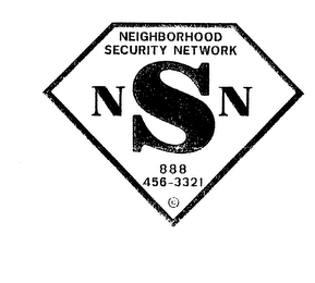 NEIGHBORHOOD SECURITY NETWORK NSN logo