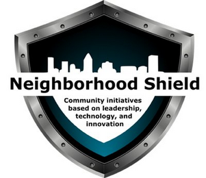 NEIGHBORHOOD SHIELD COMMUNITY INITIATIVES BASED ON LEADERSHIP, TECHNOLOGY, AND INNOVATION logo