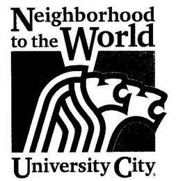 NEIGHBORHOOD TO THE WORLD UNIVERSITY CITY logo