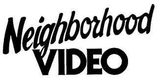 NEIGHBORHOOD VIDEO logo