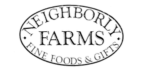NEIGHBORLY FARMS FINE FOODS & GIFTS logo