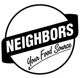 NEIGHBORS YOUR FOOD SOURCE logo