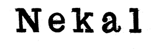 NEKAL logo