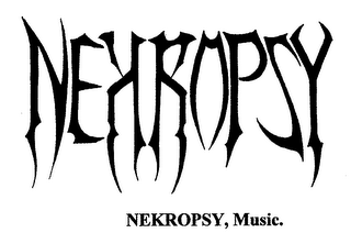 NEKROPSY NEKROPSY, MUSIC. logo