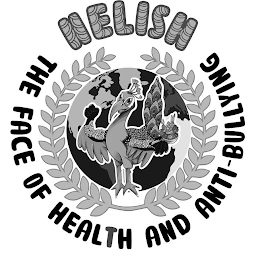 NELISH THE FACE OF HEALTH AND ANTI-BULLYING logo