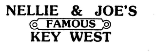 NELLIE & JOE'S FAMOUS KEY WEST logo