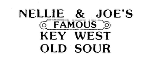 NELLIE & JOE'S FAMOUS KEY WEST OLD SOUR logo