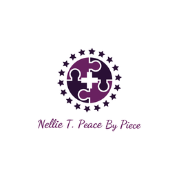 NELLIE T. PEACE BY PIECE logo