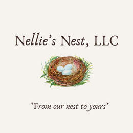 NELLIE'S NEST, LLC FROM OUR NEST TO YOURS logo