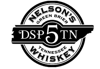 NELSON'S GREEN BRIER DSP 5 TN TENNESSEE WHISKEY logo