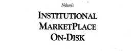 NELSON'S INSTITUTIONAL MARKETPLACE ON-DISK logo