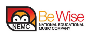 NEMC BE WISE NATIONAL EDUCATIONAL MUSIC COMPANY logo