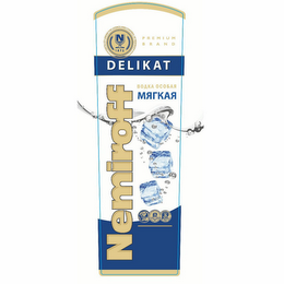 NEMIROFF N 1872 PREMIUM BRAND DELIKAT logo