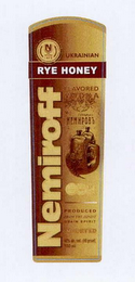 NEMIROFF UKRAINIAN RYE HONEY FLAVORED VODKA N UKRAINIAN logo