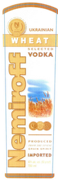 NEMIROFF WHEAT UKRAINIAN SELECTED VODKA logo
