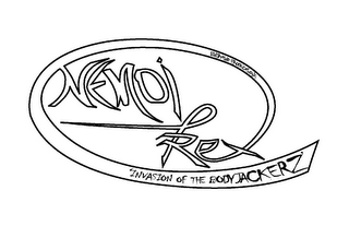 NEMOI TREX 'INVASION OF THE BODYJACKERZ' BINJAMIND PRODUCTIONS logo