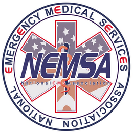 NEMSA NATIONAL EMERGENCY MEDICAL SERVICES ASSOCIATION NATIONAL EMS ASSOCIATION logo