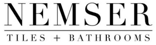 NEMSER TILES + BATHROOMS logo