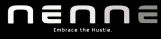 NENNE EMBRACE THE HUSTLE. logo