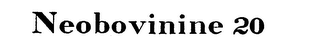 NEOBOVININE 20 logo