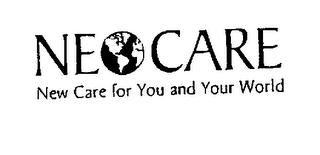 NEOCARE NEW CARE FOR YOU AND YOUR WORLD logo