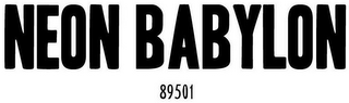NEON BABYLON 89501 logo