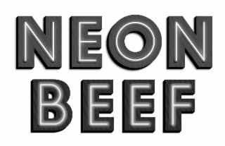 NEON BEEF logo