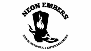 NEON EMBERS DANCE NETWORK & ENTERTAINMENT logo