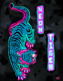 NEON TIGER BRYAN 2023 logo