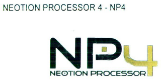 NEOTION PROCESSOR 4 - NP4 logo