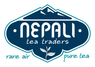 NEPALI TEA TRADERS RARE AIR PURE TEA logo