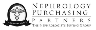 NEPHROLOGY PURCHASING PARTNERS THE NEPHROLOGISTS BUYING GROUP YOUR RENAL SOURCE logo