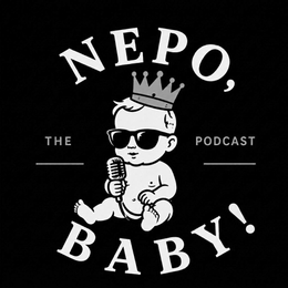 NEPO, BABY! THE PODCAST logo