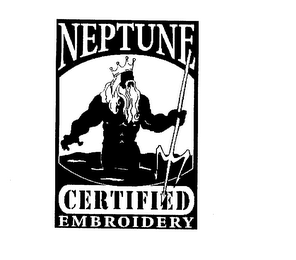 NEPTUNE CERTIFIED EMBROIDERY logo