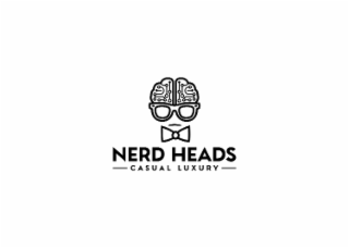 NERD HEADS CASUAL LUXURY logo