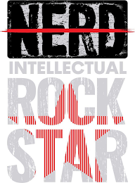 NERD INTELLECTUAL ROCK STAR logo