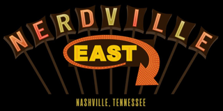 NERDVILLE EAST NASHVILLE, TENNESSEE logo