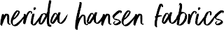 NERIDA HANSEN FABRICS logo