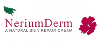 NERIUMDERM A NATURAL SKIN REPAIR CREAM logo