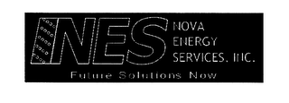 NES NOVA ENERGY SERVICES, INC. FUTURE SOLUTIONS NOW logo