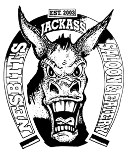 NESBITT'S JACKASS SALOON & EATERY EST. 2003 logo
