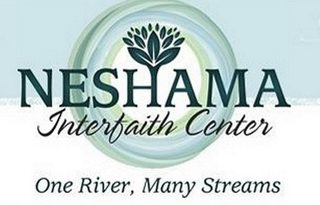 NESHAMA INTERFAITH CENTER ONE RIVER, MANY STREAMS logo