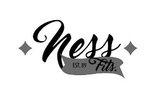 NESS FITS. EST. 89 logo
