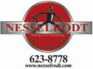NESSELRODT HEATING & AIR CONDTIONING 309 N. VIRGINIA 623-8778 WWW.NESSELRODT.COM logo