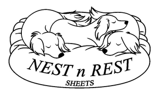 NEST N REST SHEETS logo