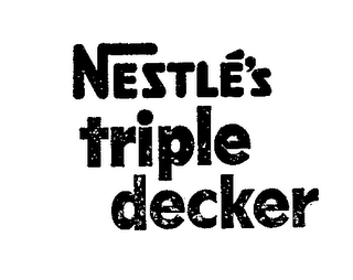 NESTLE'S TRIPLE DECKER logo
