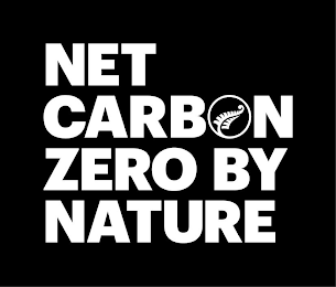 NET CARBON ZERO BY NATURE logo