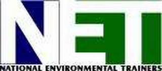 NET NATIONAL ENVIRONMENTAL TRAINERS logo